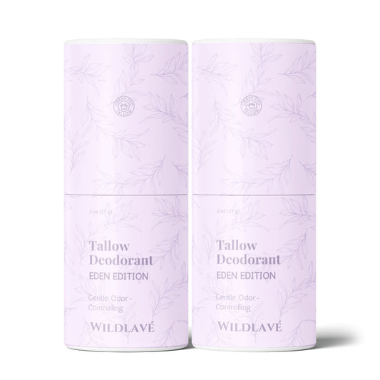 2 Pack Eden Edition Natural Tallow Deodorant Stick