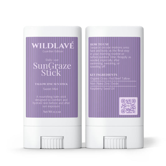 2 Pack Guardian Edition SunGraze Stick Tallow Balm
