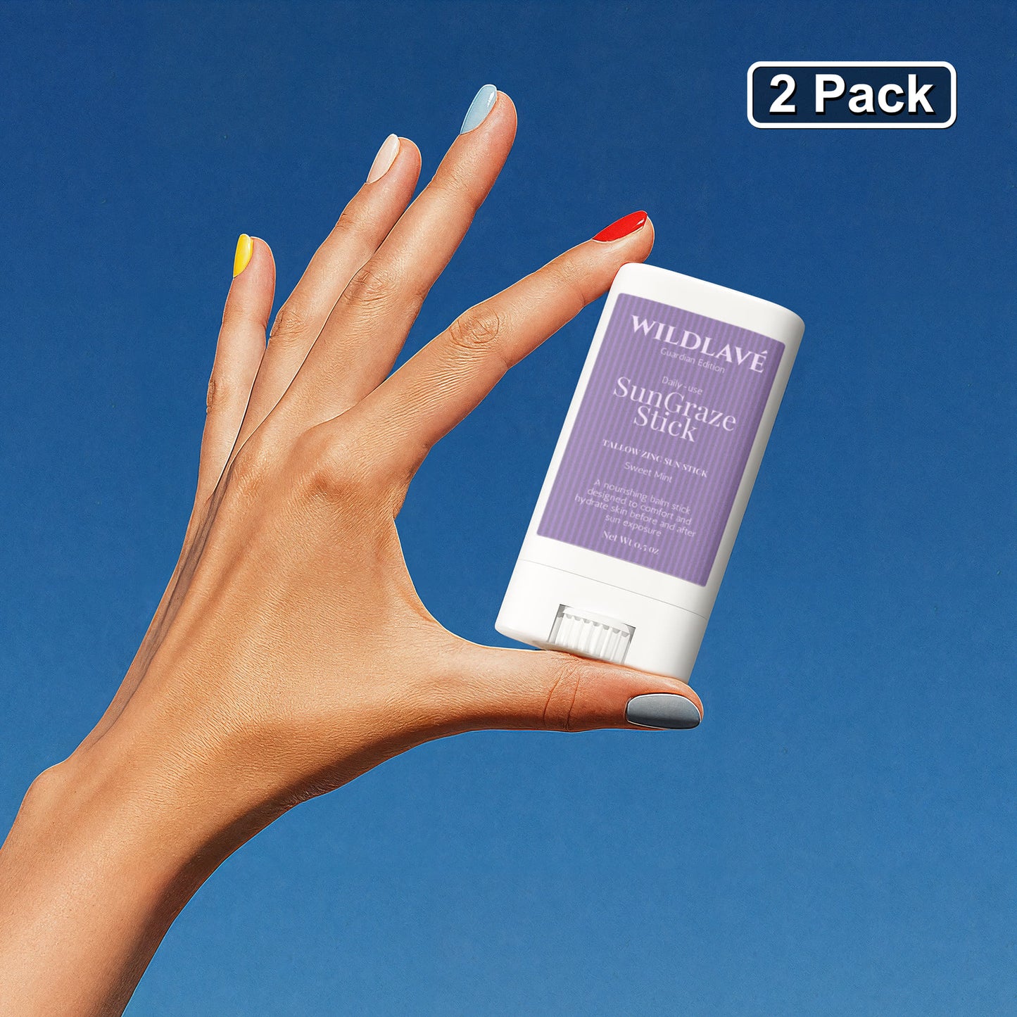 2 Pack Guardian Edition SunGraze Stick Tallow Balm