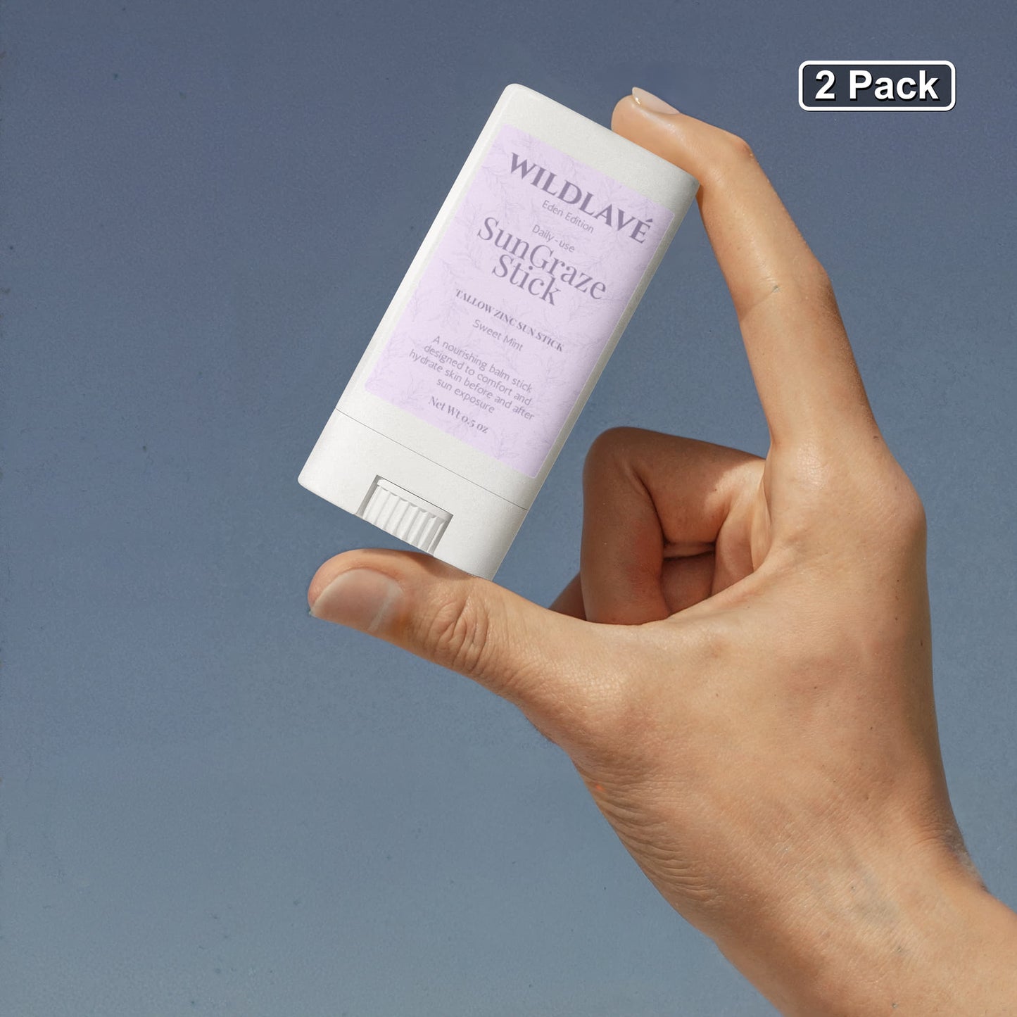 2 Pack Eden Edition SunGraze Stick Tallow Balm