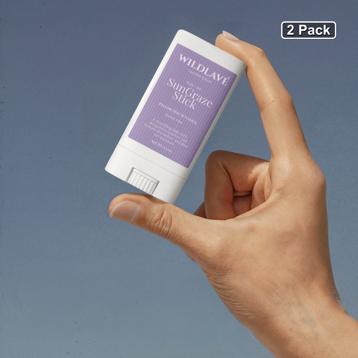 2 Pack Guardian Edition SunGraze Stick Tallow Balm